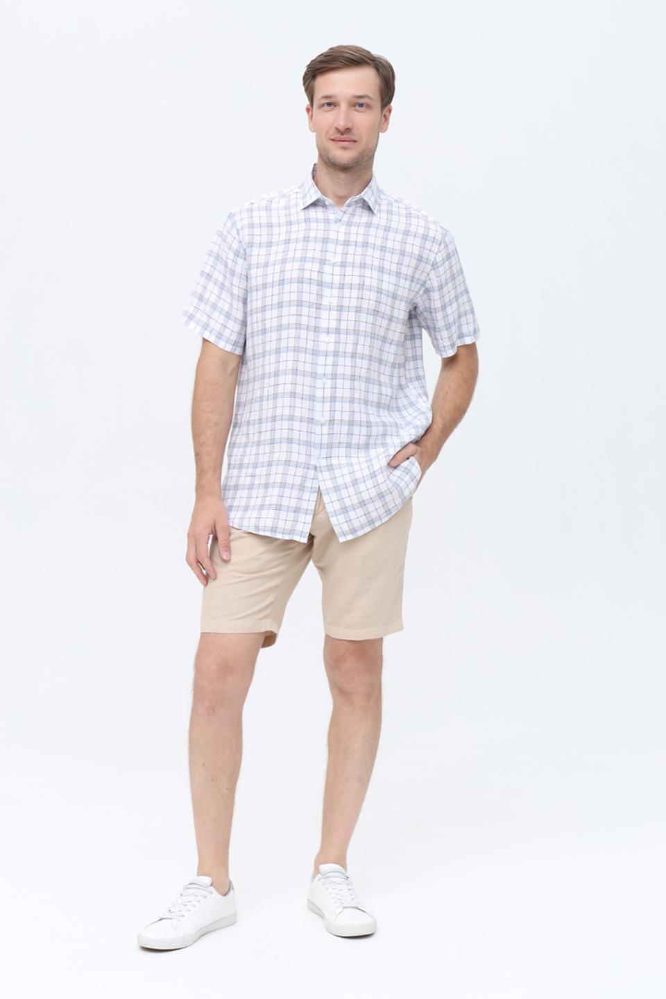 Рубашка кр Seidensticker в клетку