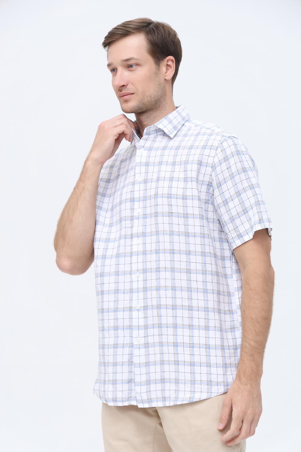 Рубашка кр Seidensticker в клетку