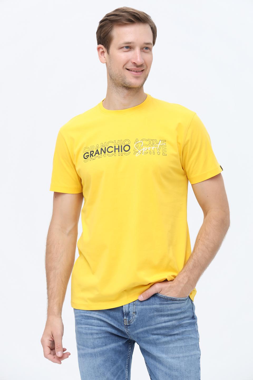 Футболка Granchio Active жёлтая