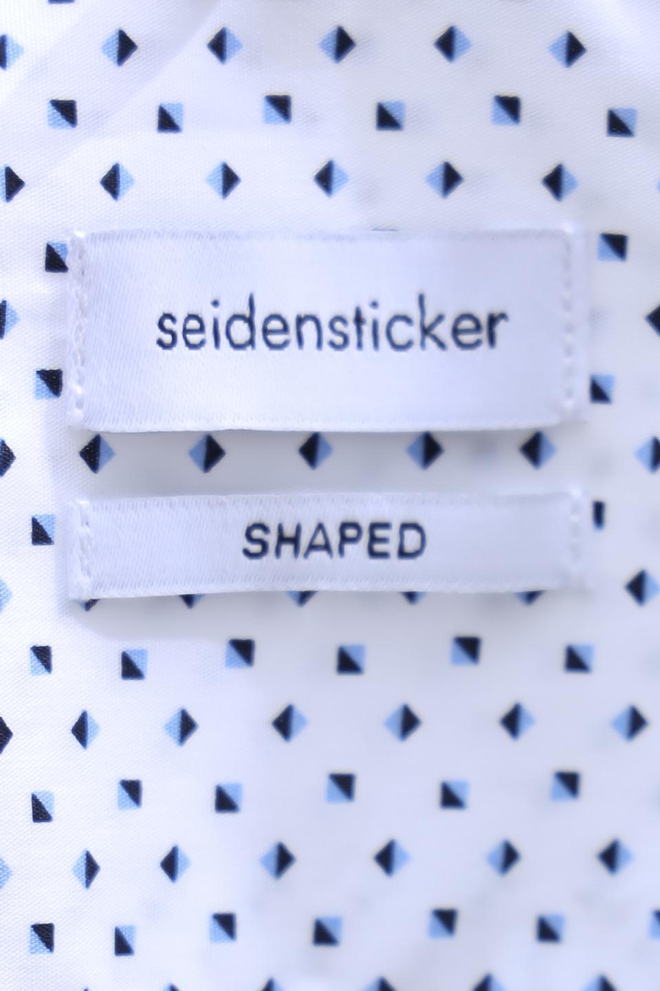 Рубашка кр Seidensticker в горошек