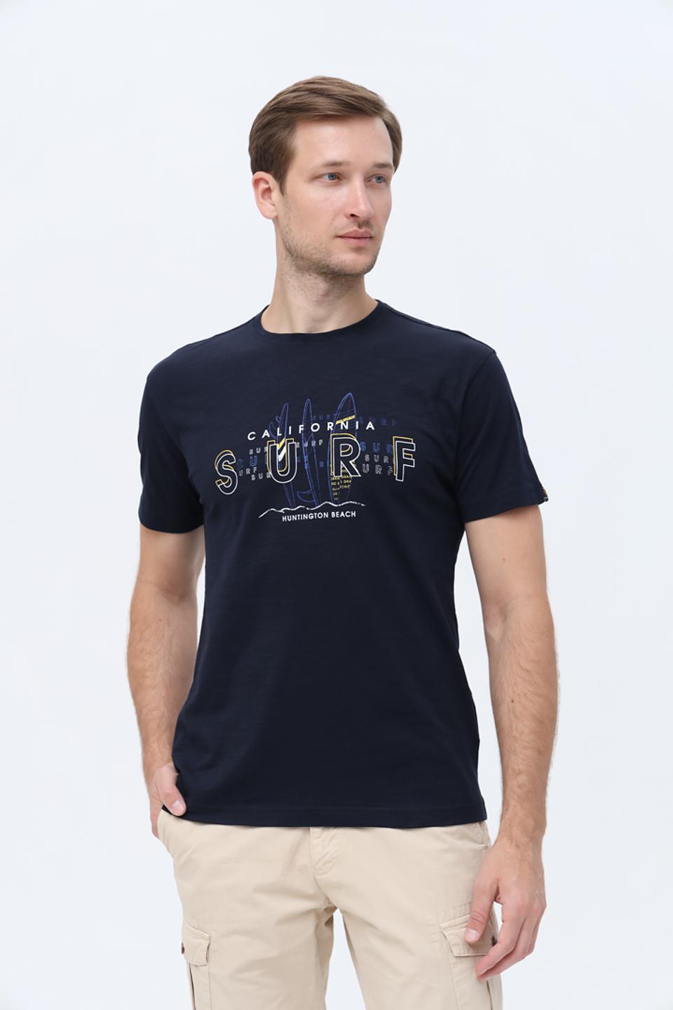 Футболка Granchio California Surf тёмно-синяя
