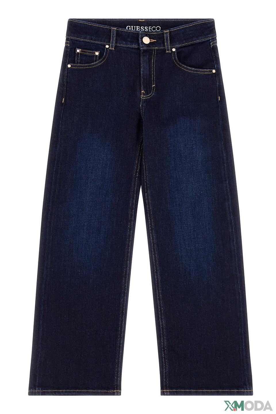 Джинсы Guess девочкам, тёмно-синие