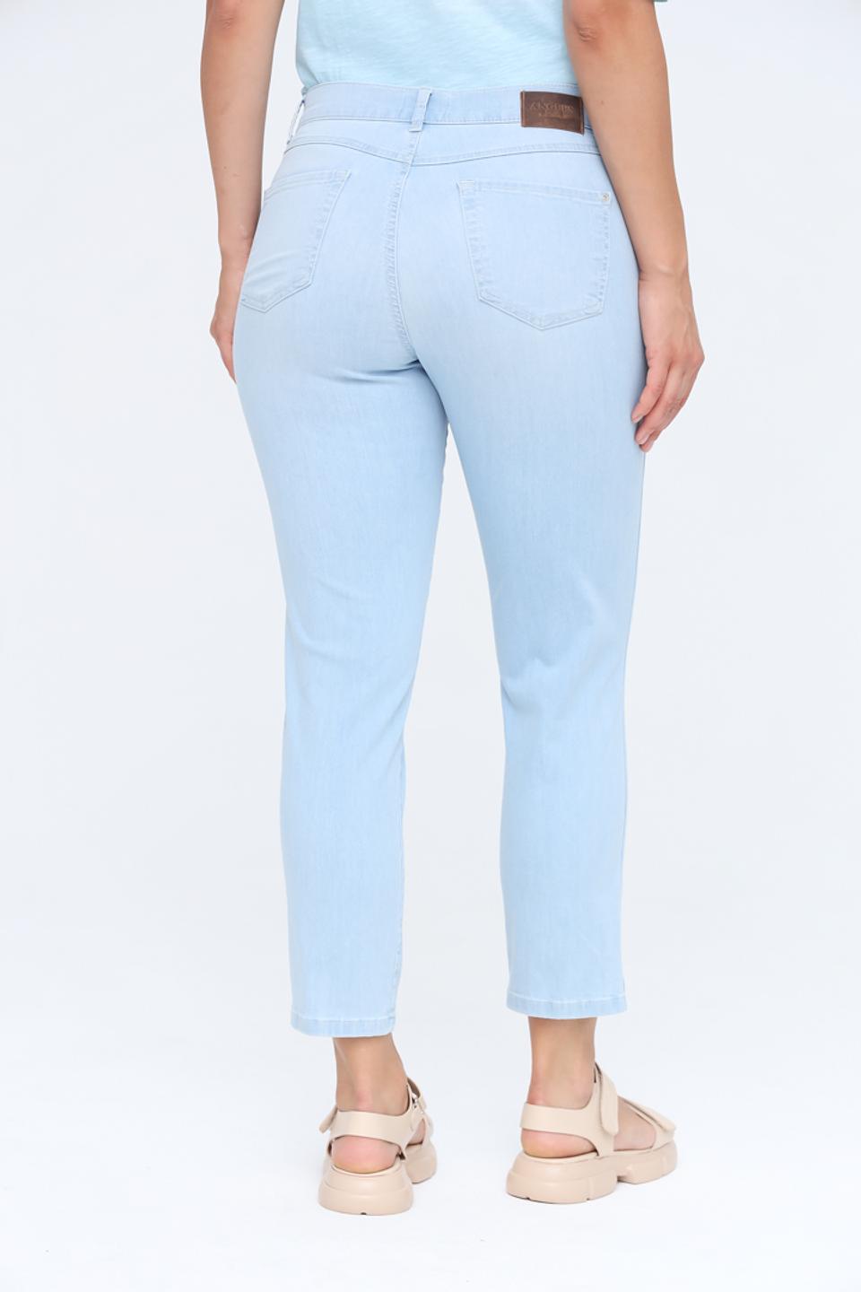 Джинсы Angels голубые CROP
