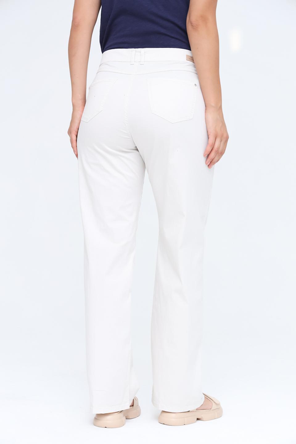 Брюки Angels прямого кроя белые