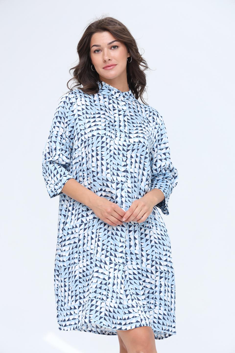 Платье Marc Aurel с геометрическим принтом