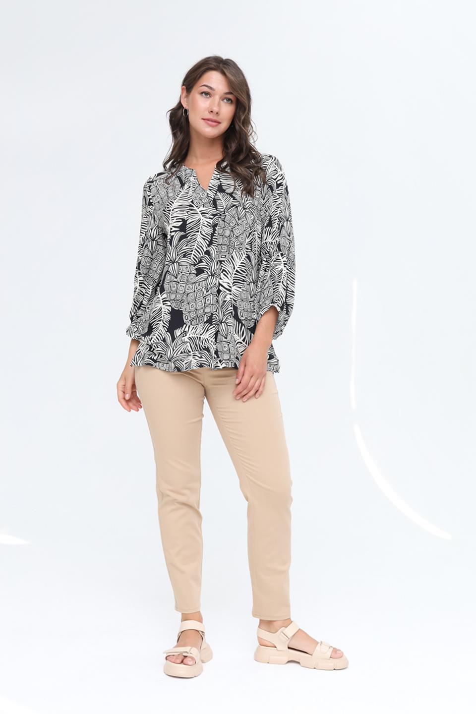 Рубашка You Just White с принтом