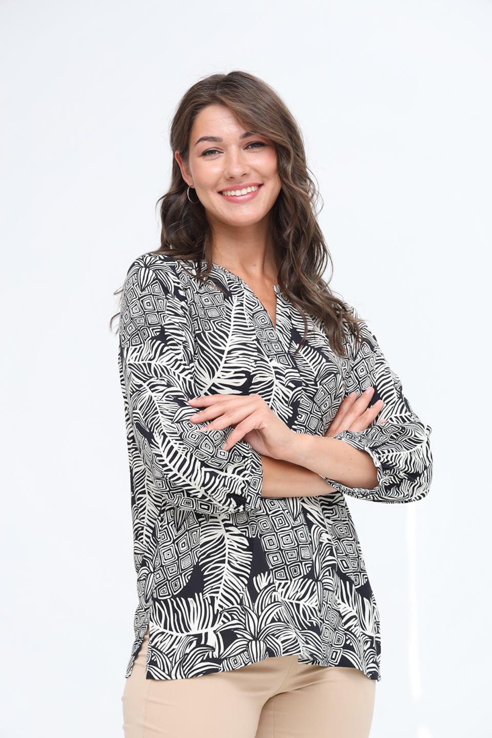 Рубашка You Just White с принтом