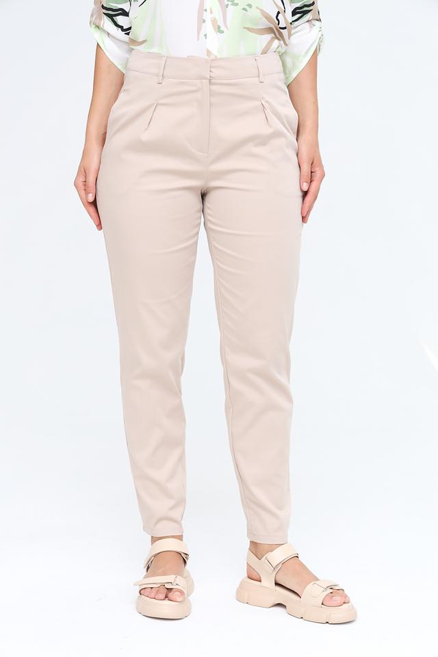 Брюки классические Lecomte бежевые