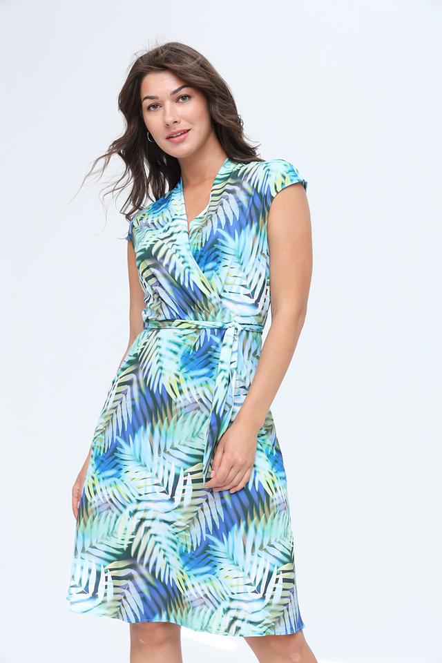 Платье Bianca с тропическим принтом