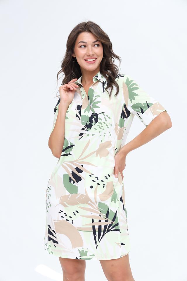 Платье Frank Walder с цветочным принтом