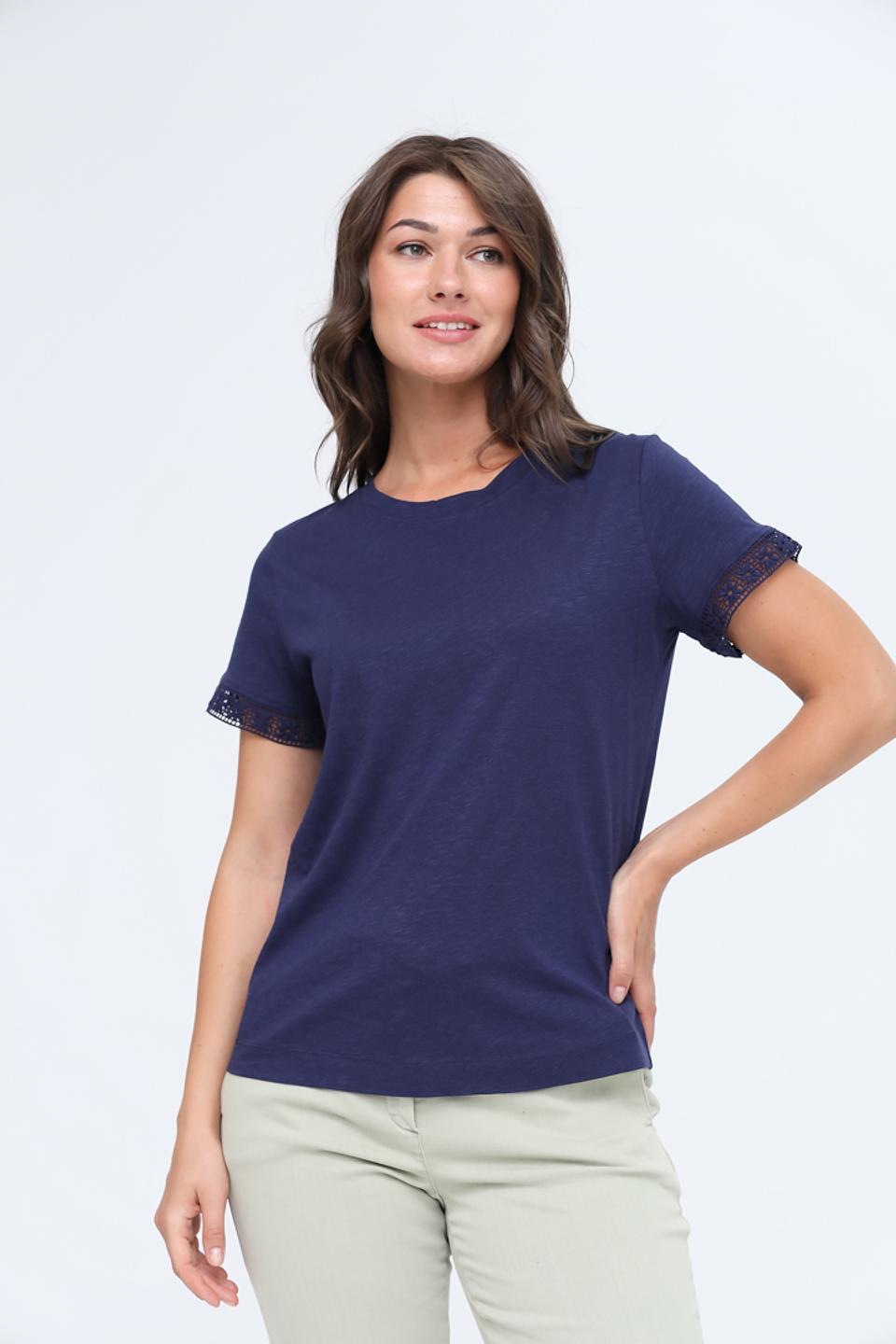 Футболка Gerry Weber EDITION темно-синяя