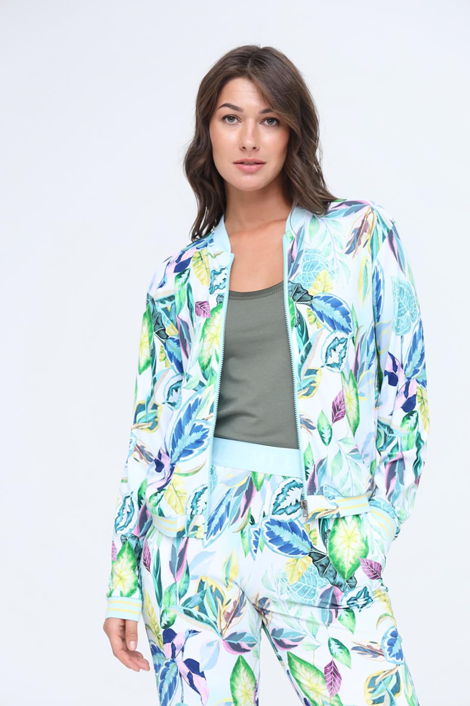 Жакет Lecomte с цветочным принтом