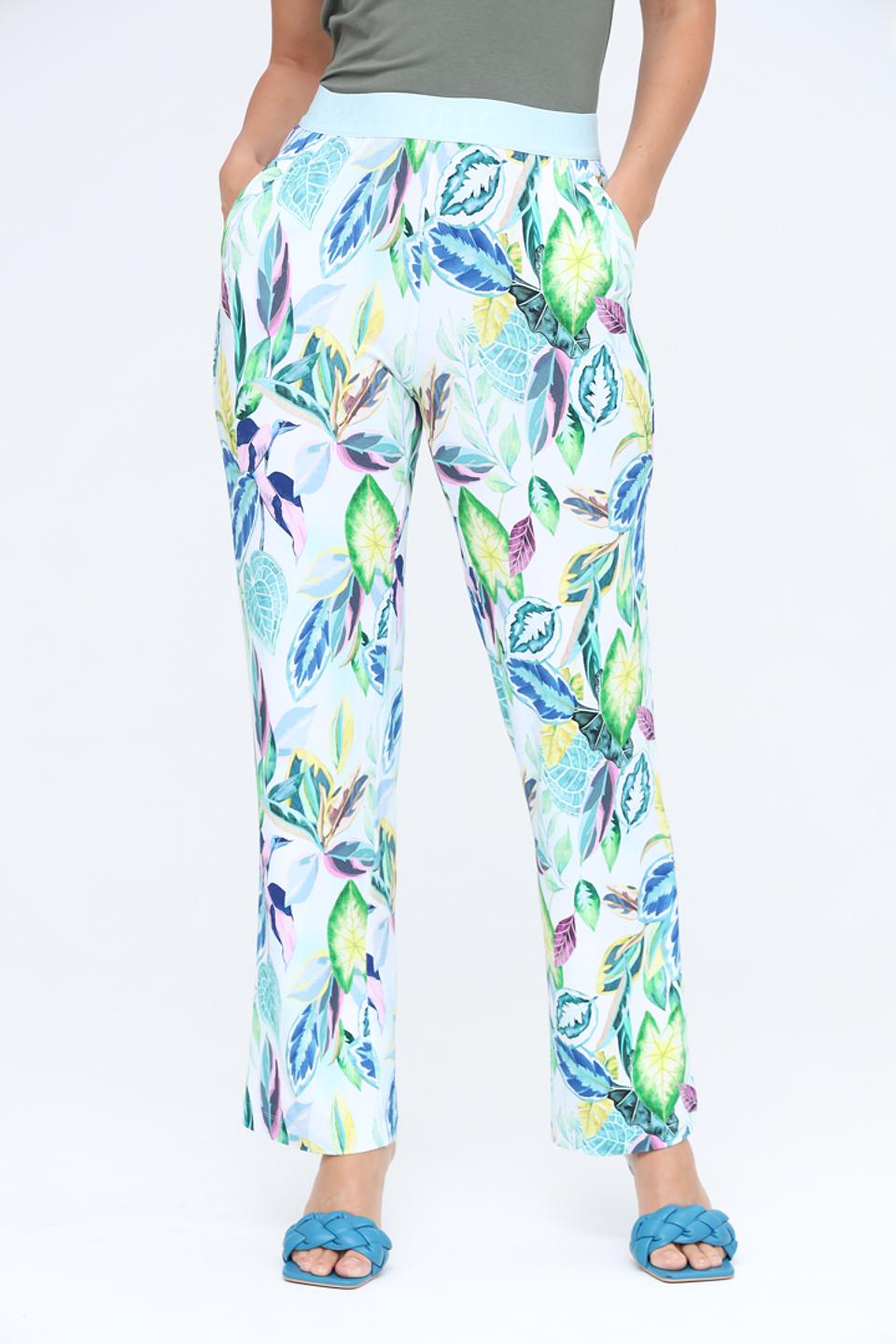 Брюки Lecomte с цветочным принтом