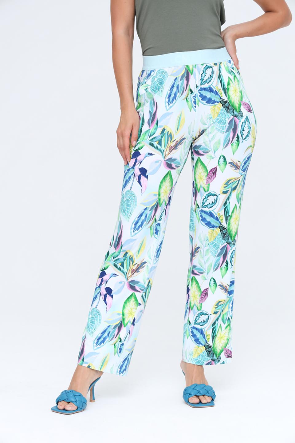 Брюки Lecomte с цветочным принтом