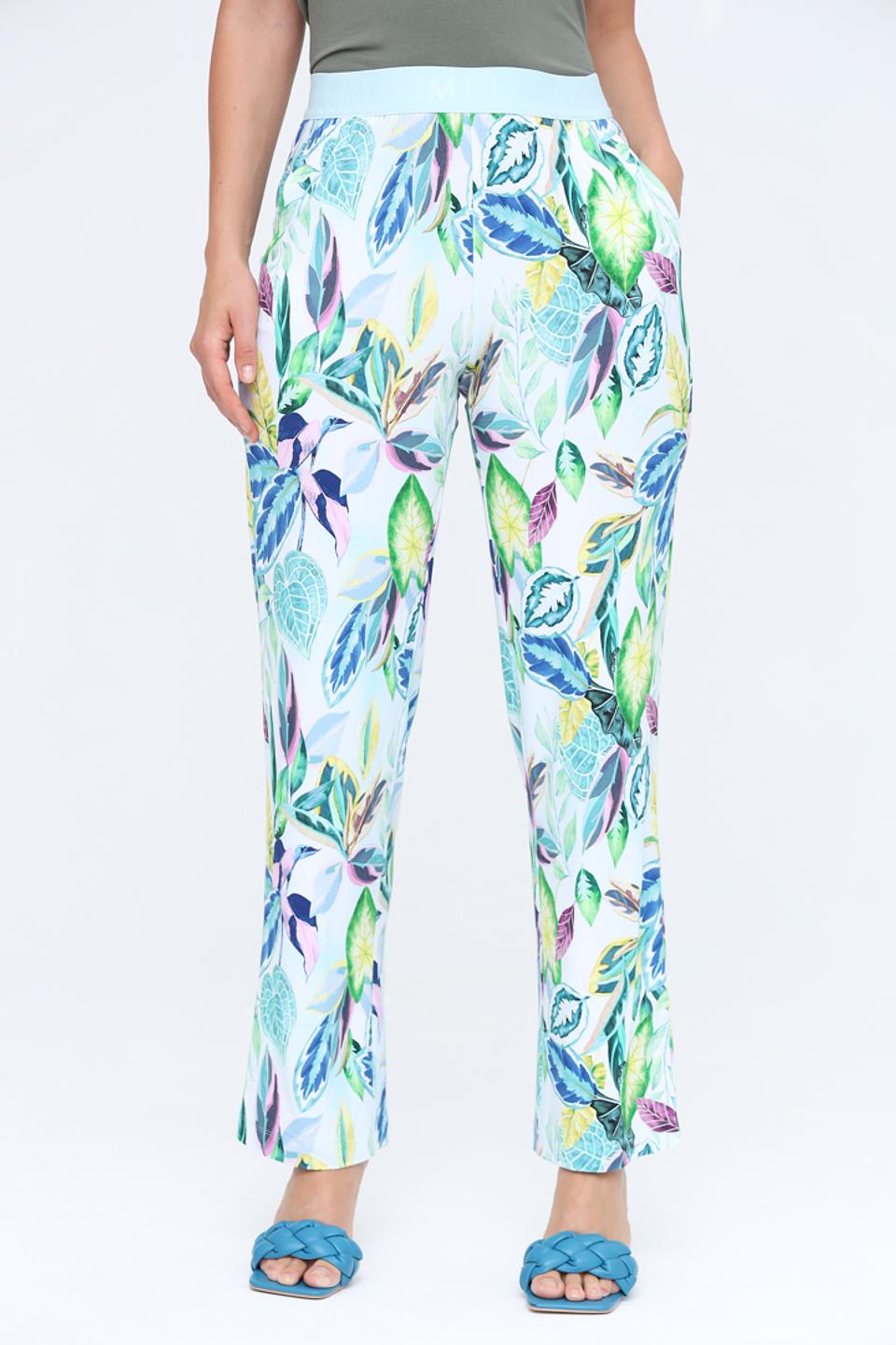 Брюки Lecomte с цветочным принтом