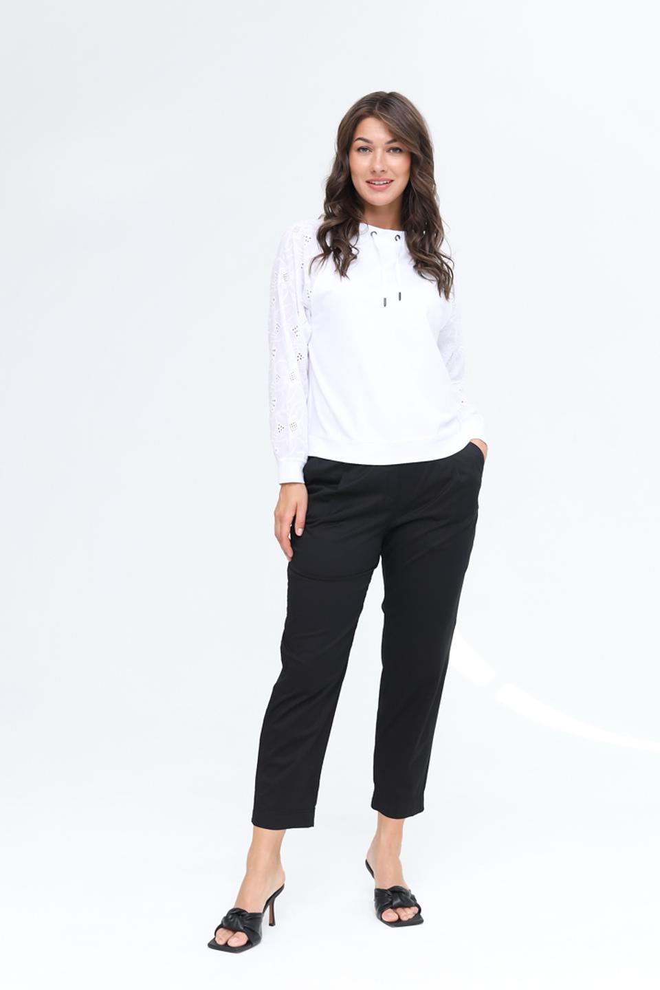 Блуза Lecomte с вышивкой