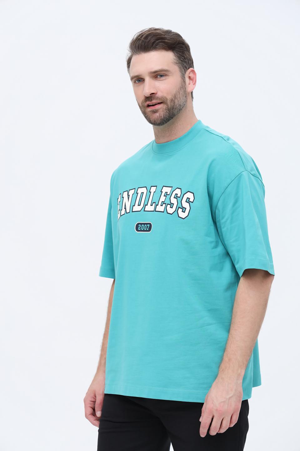 Футболка Tom Tailor denim boy бирюзовая