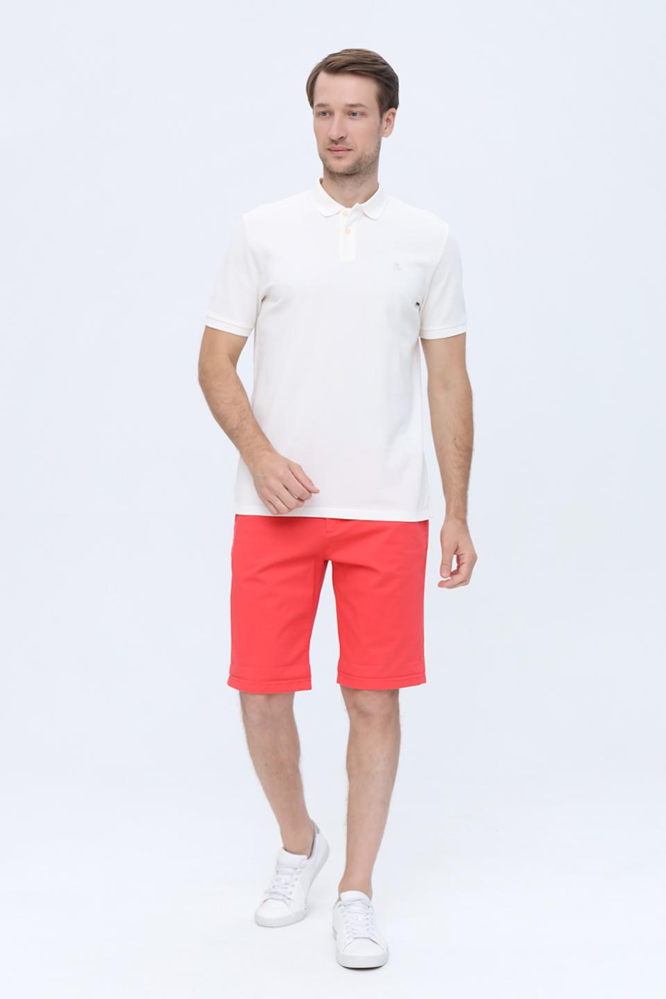 Поло Marc O Polo хлопковое белое