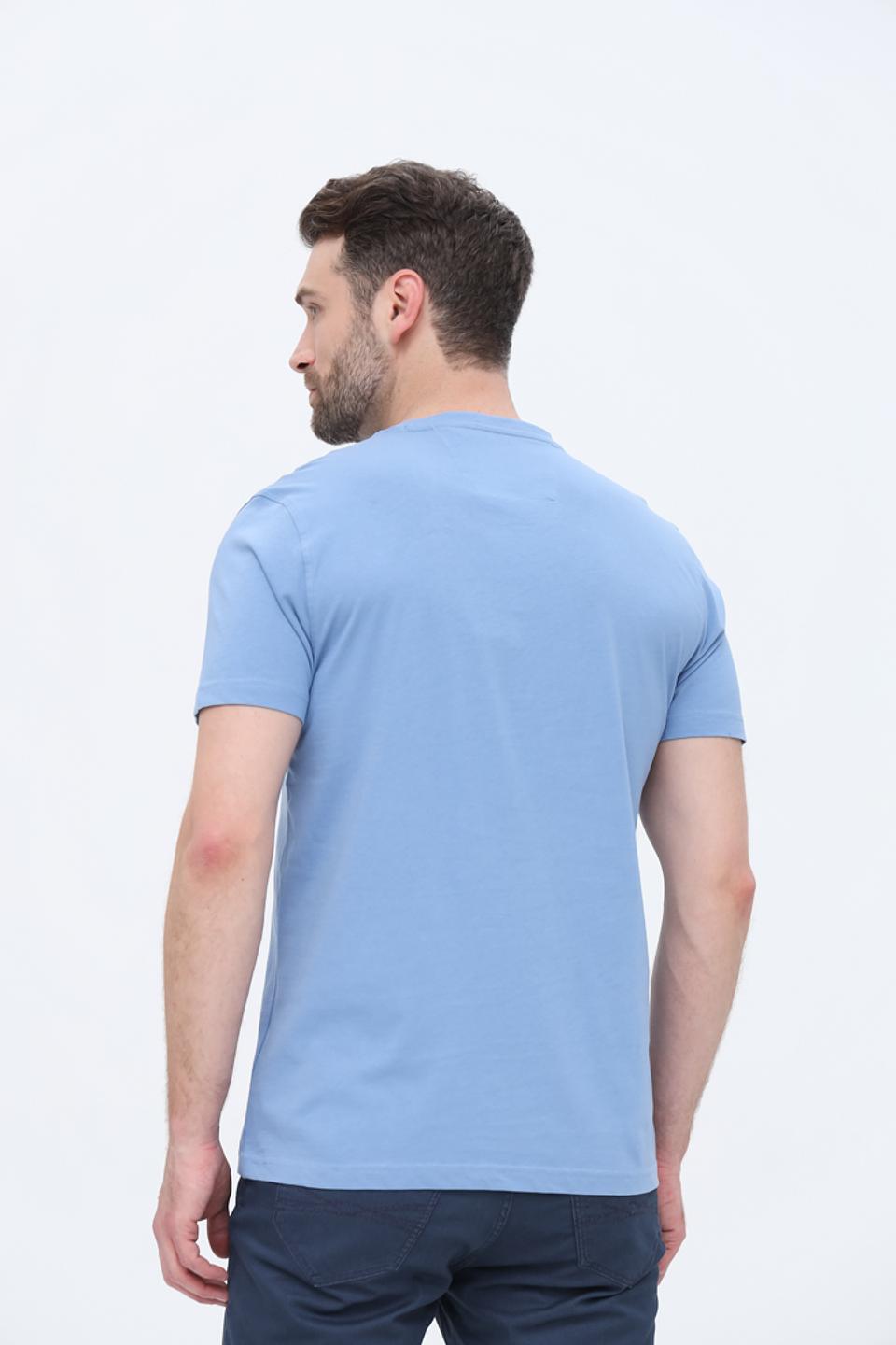 Футболка Granchio Ocean Boat голубая