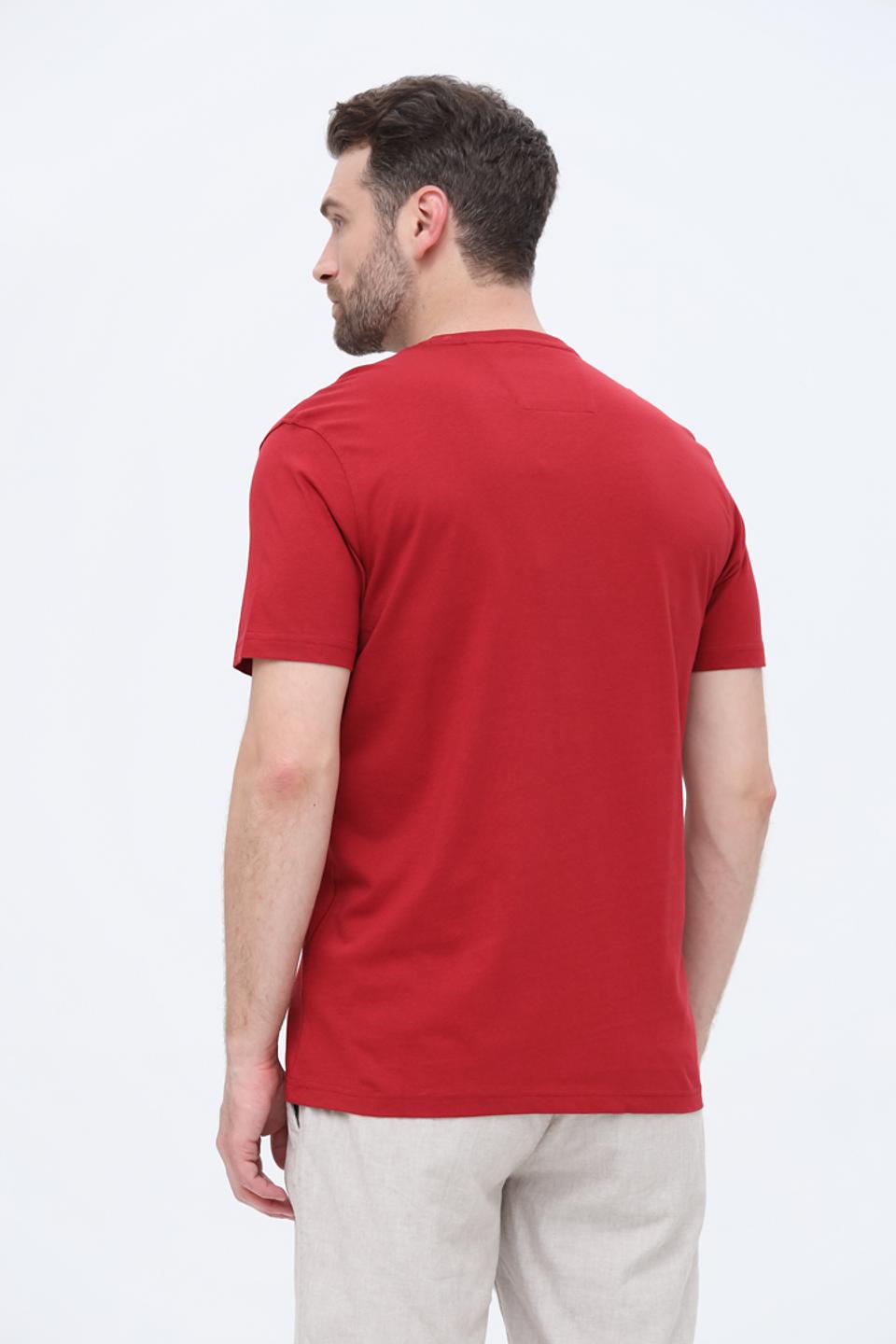 Футболка Granchio с принтом красный