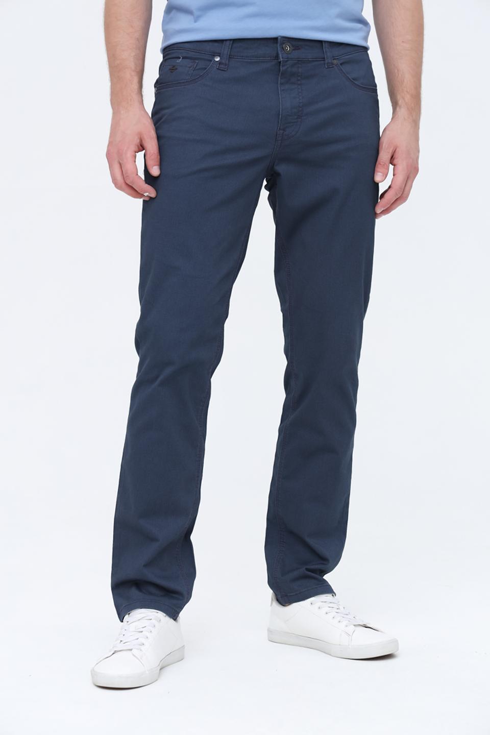 Брюки Paddoks синие slim fit