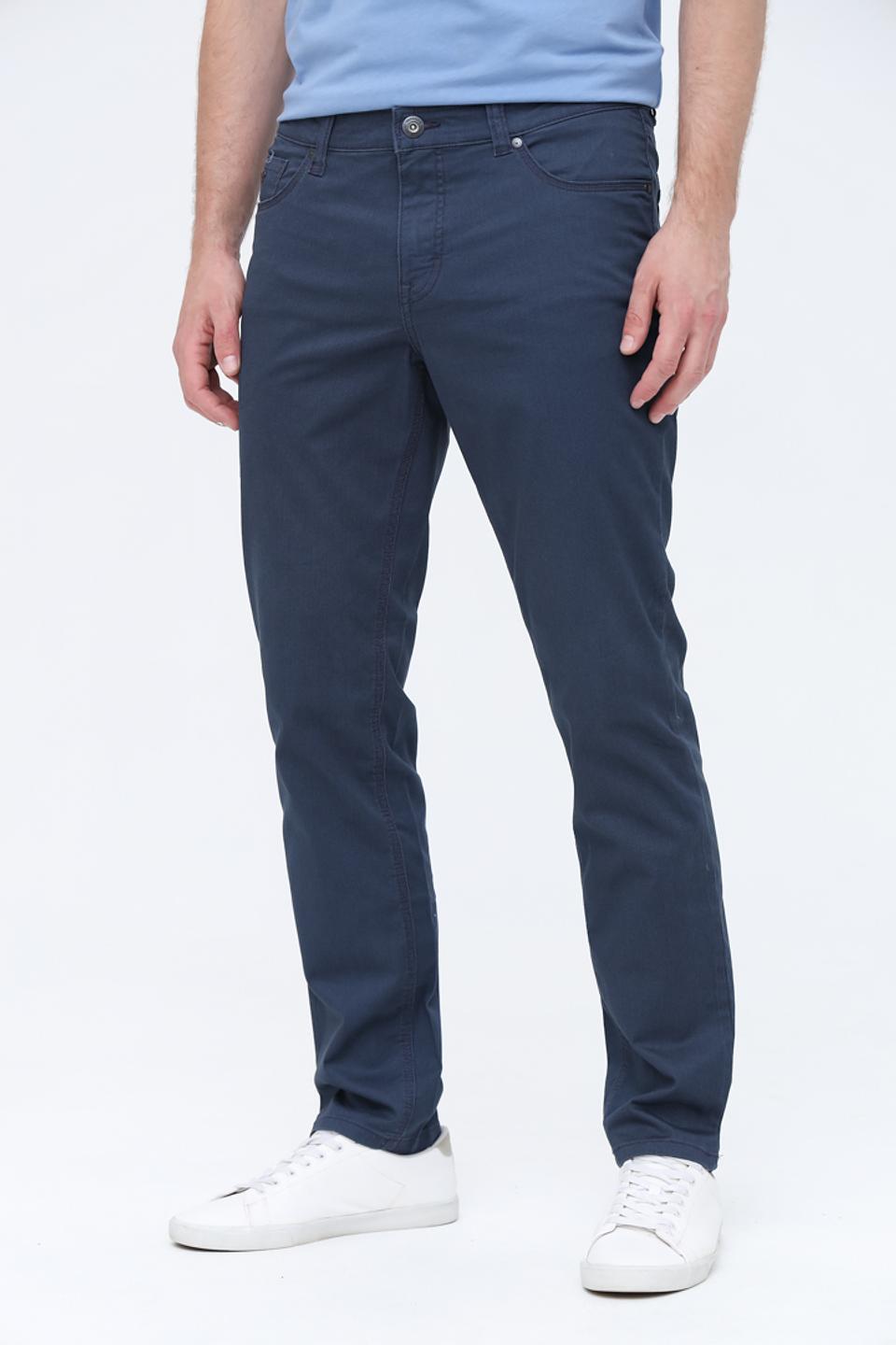 Брюки Paddoks синие slim fit