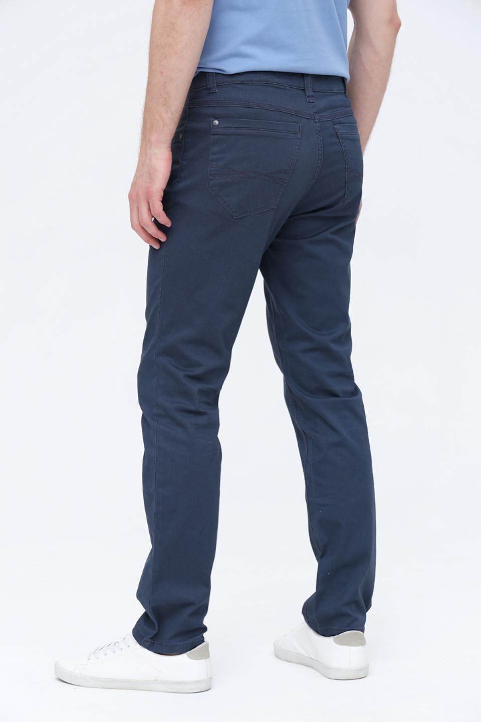 Брюки Paddoks синие slim fit