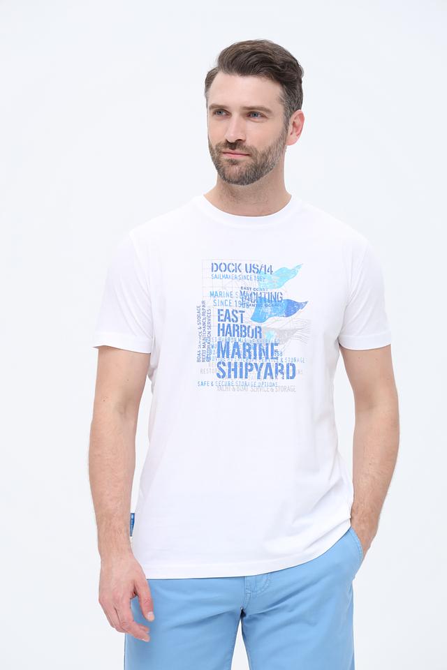 Футболка Sea Barrier с принтом