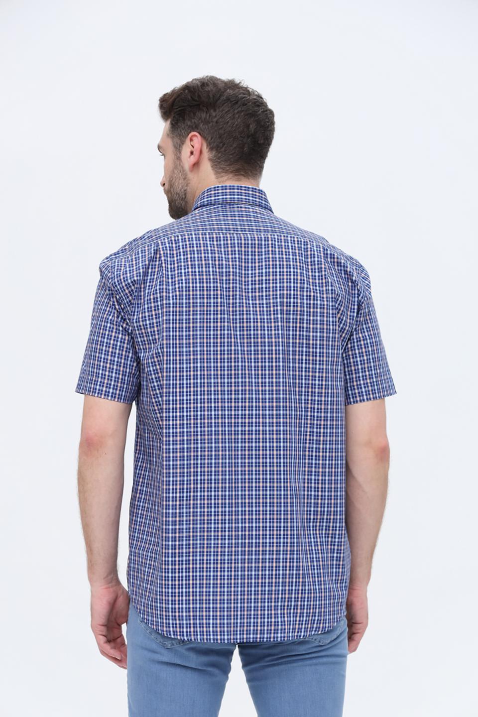 Рубашка кр Sea Barrier в клетку