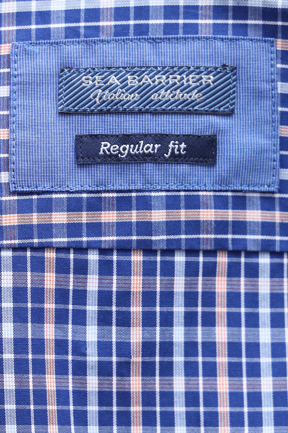 Рубашка кр Sea Barrier в клетку