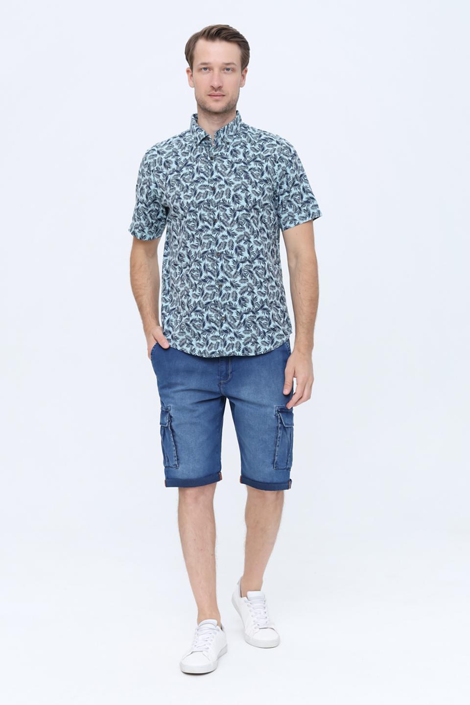 Рубашка кр Lerros с принтом