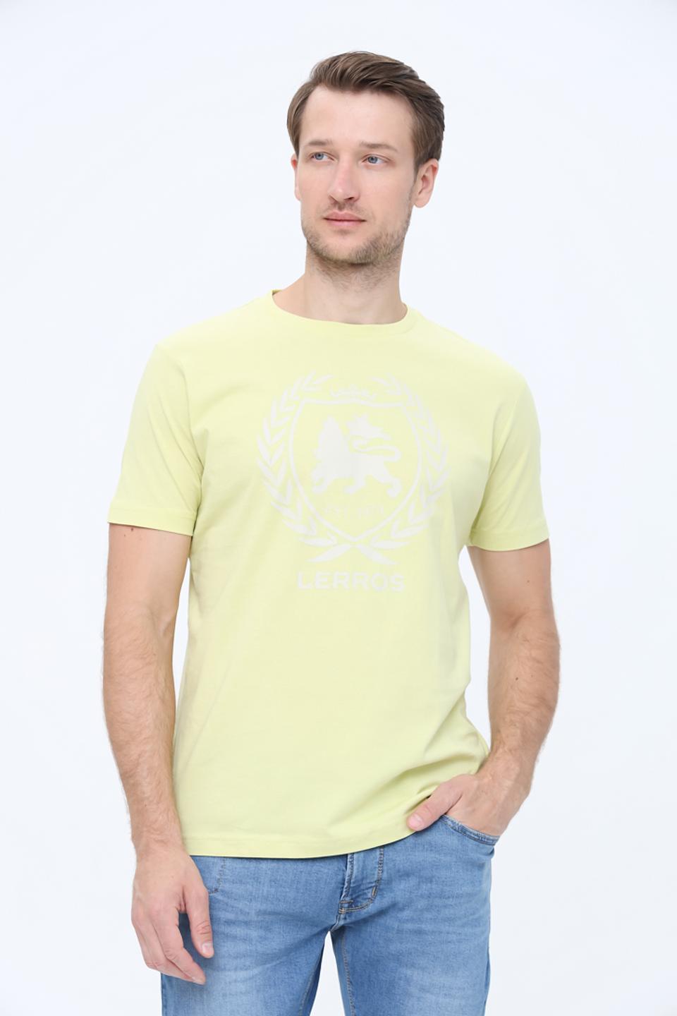 Футболка Lerros с логотипом лайм