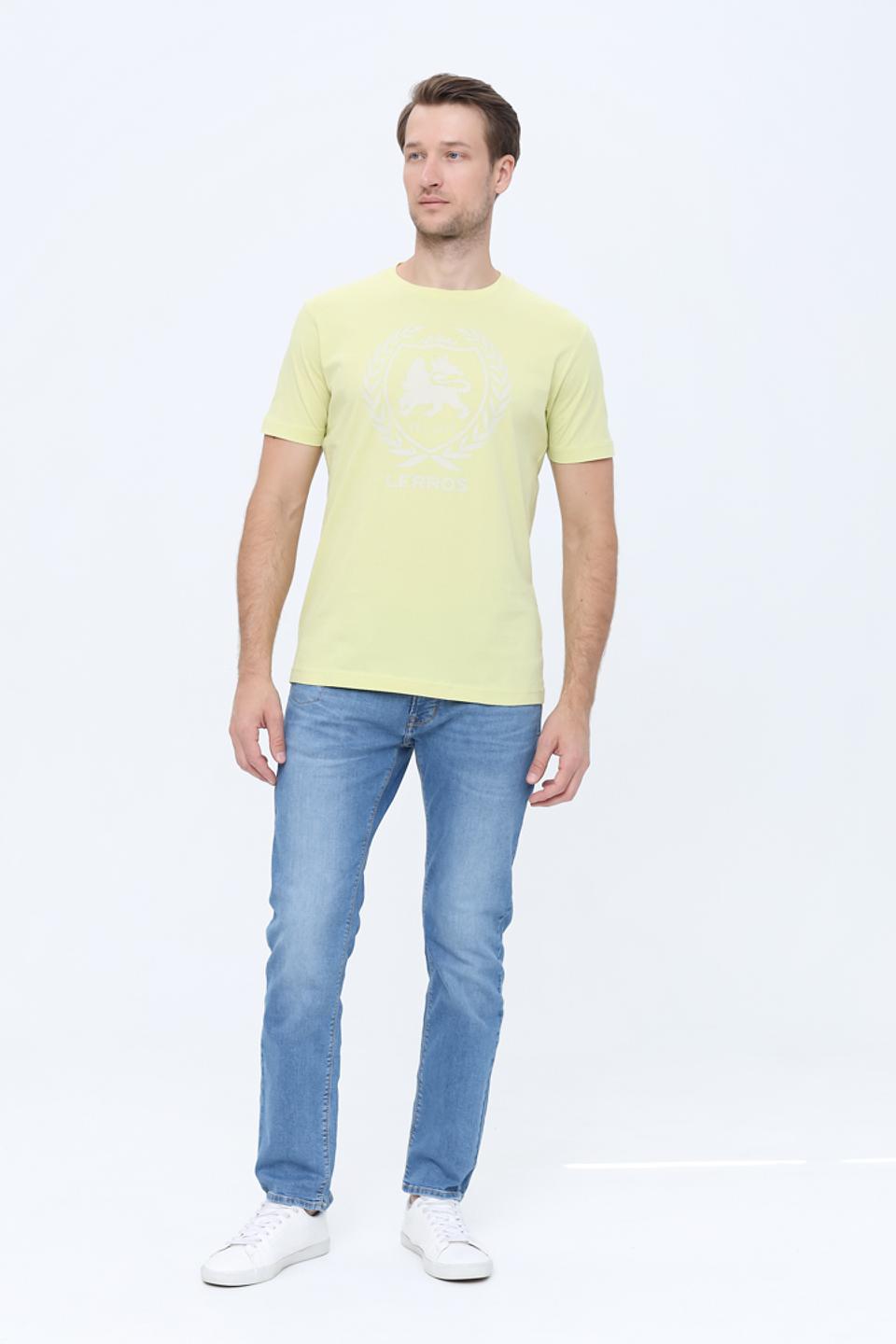 Футболка Lerros с логотипом лайм