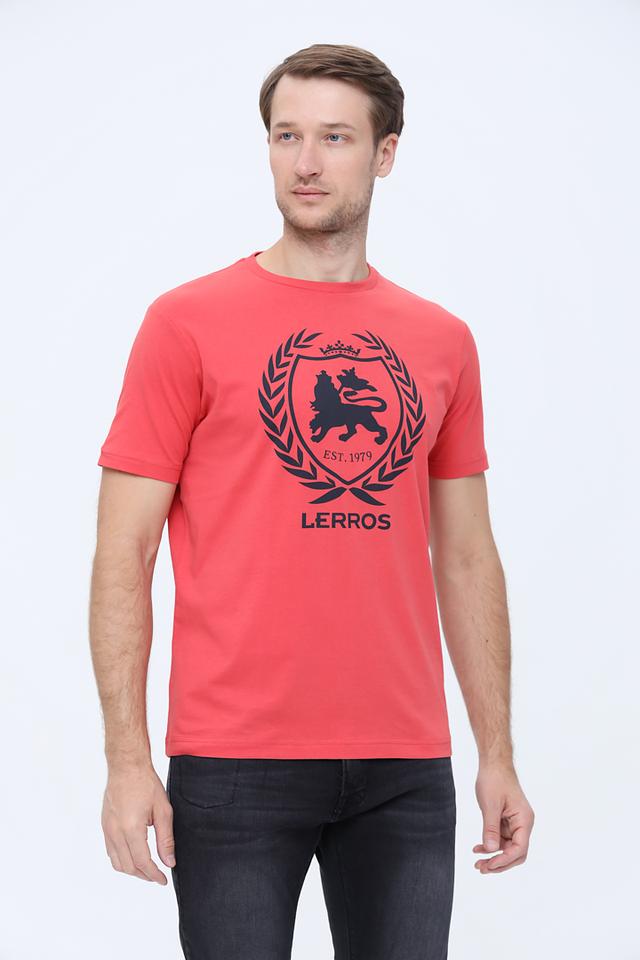 Футболка Lerros с принтом коронный лев