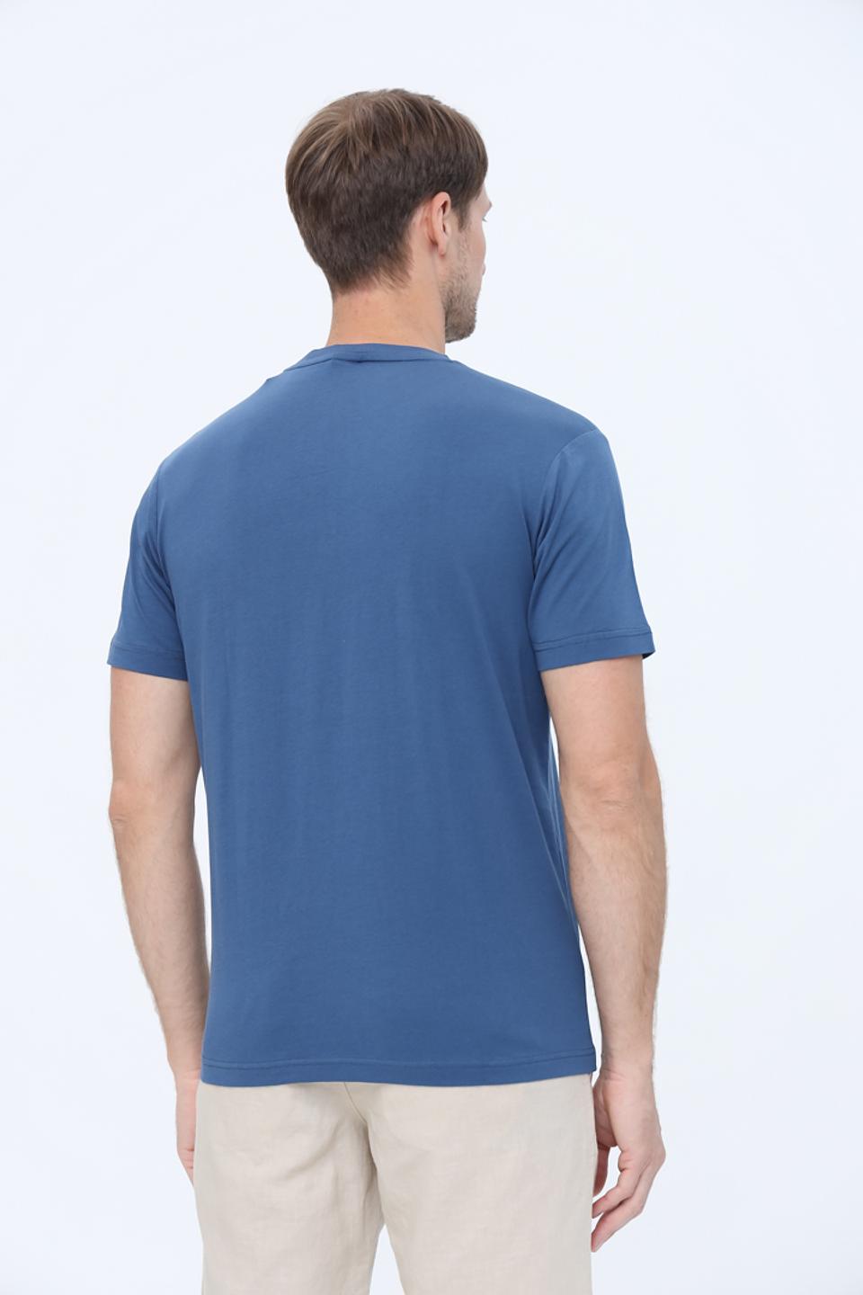 Футболка Lerros с логотипом синяя