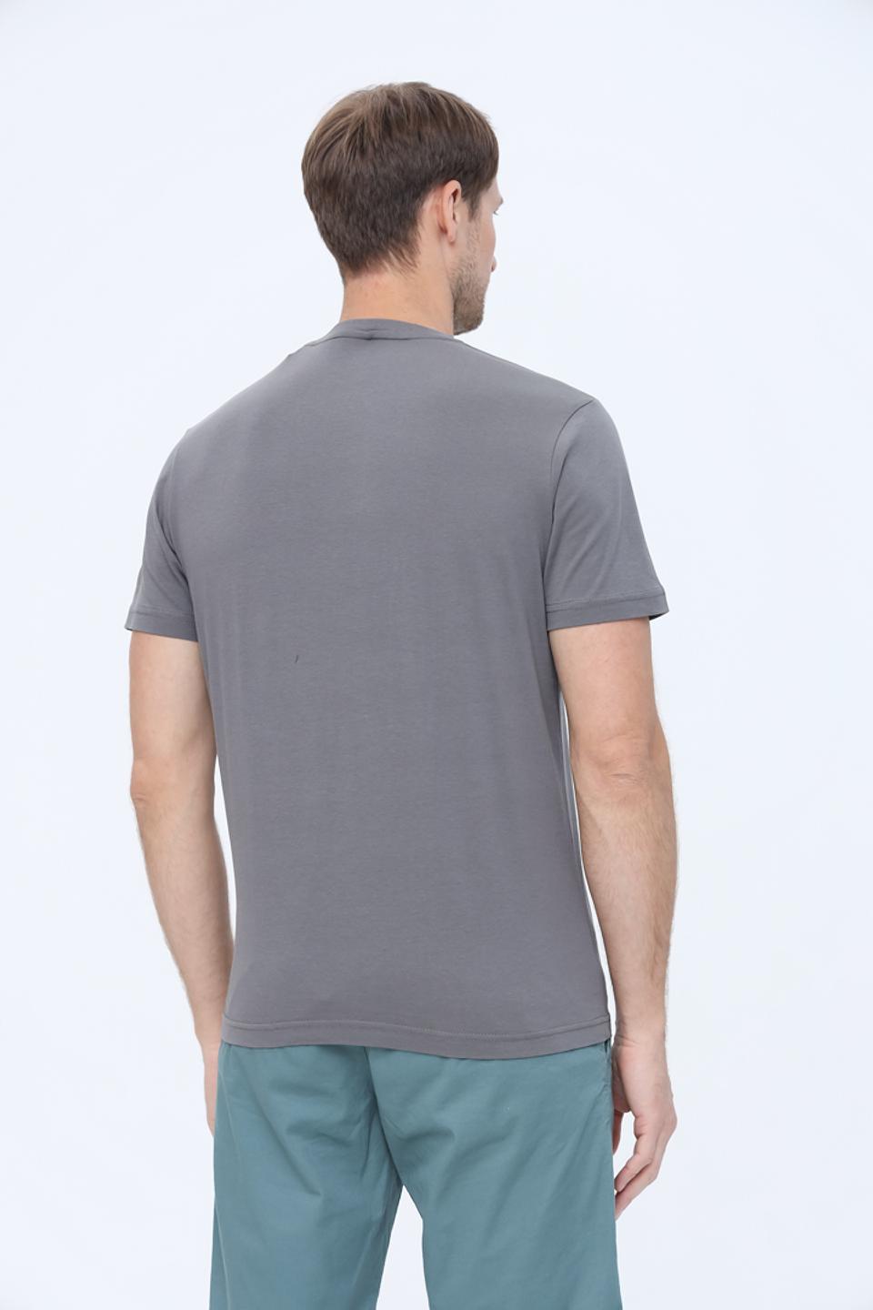 Футболка Lerros с принтом серая