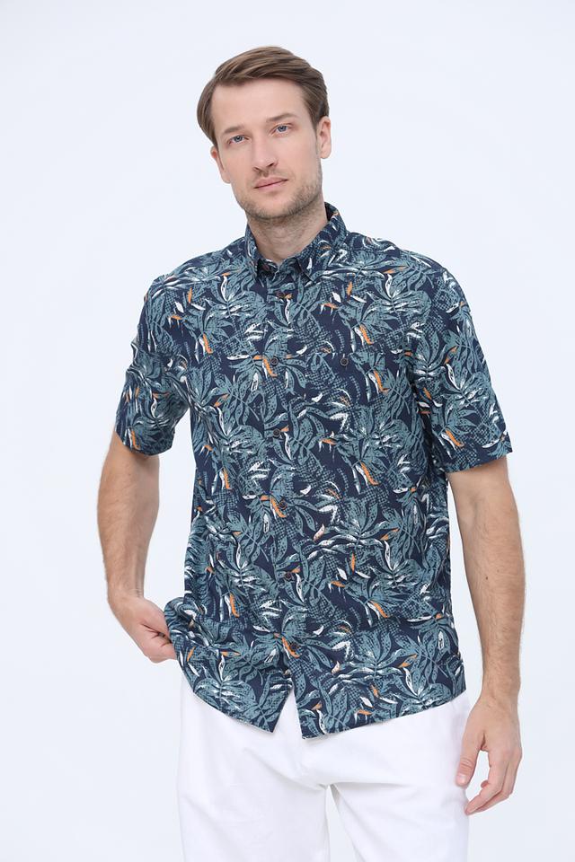 Рубашка кр Tom Tailor с принтом