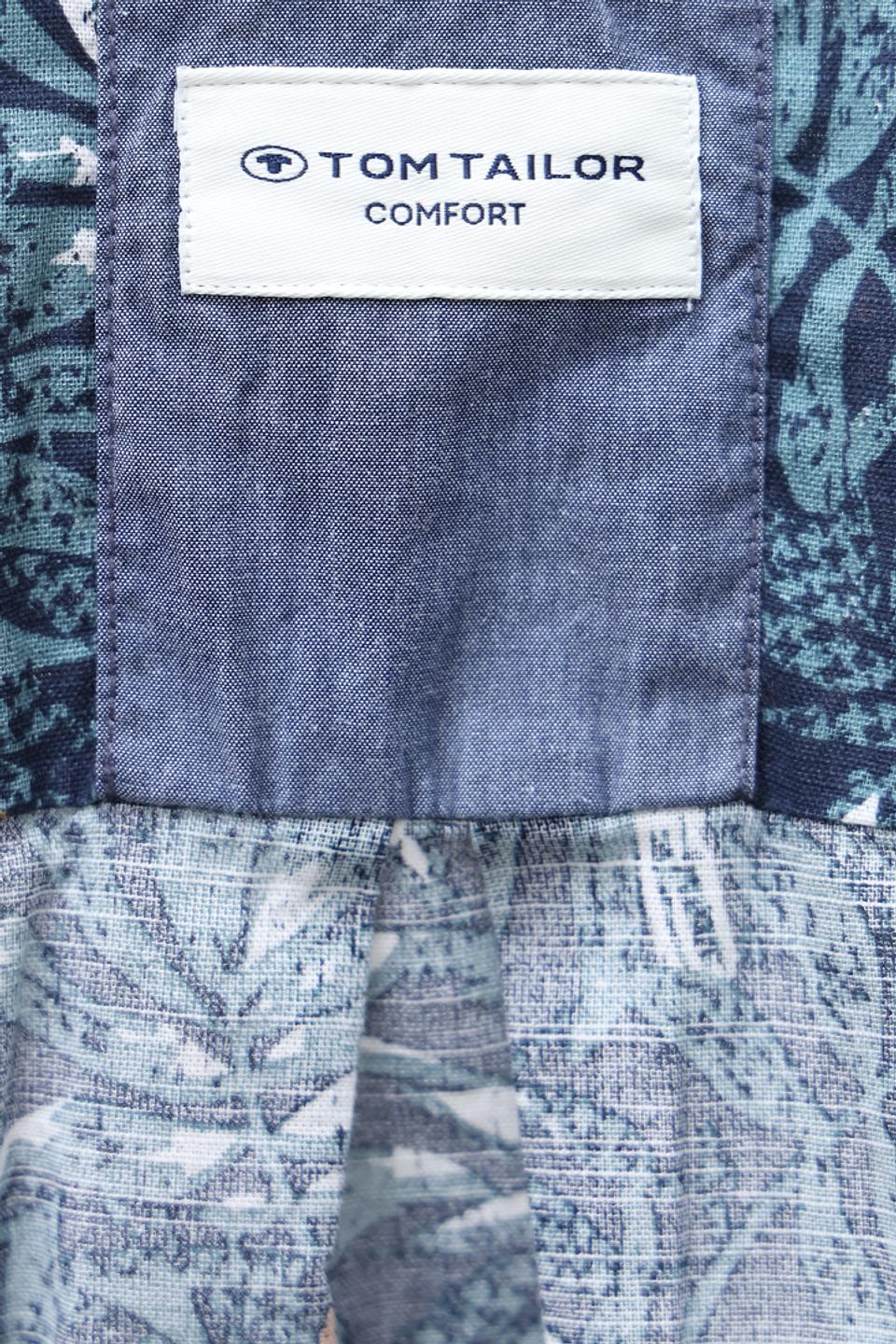 Рубашка кр Tom Tailor с принтом