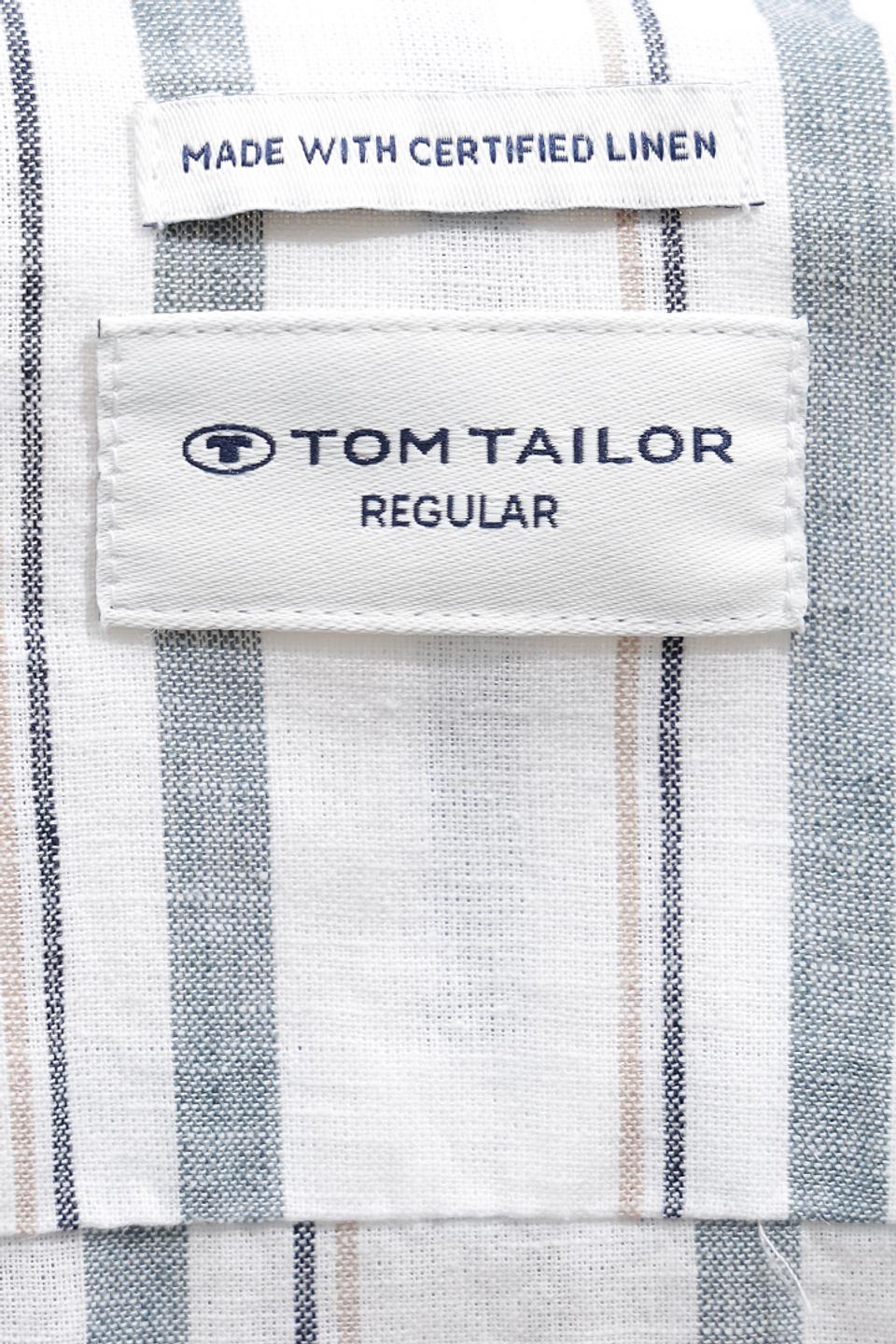 Рубашка кр Tom Tailor в полоску