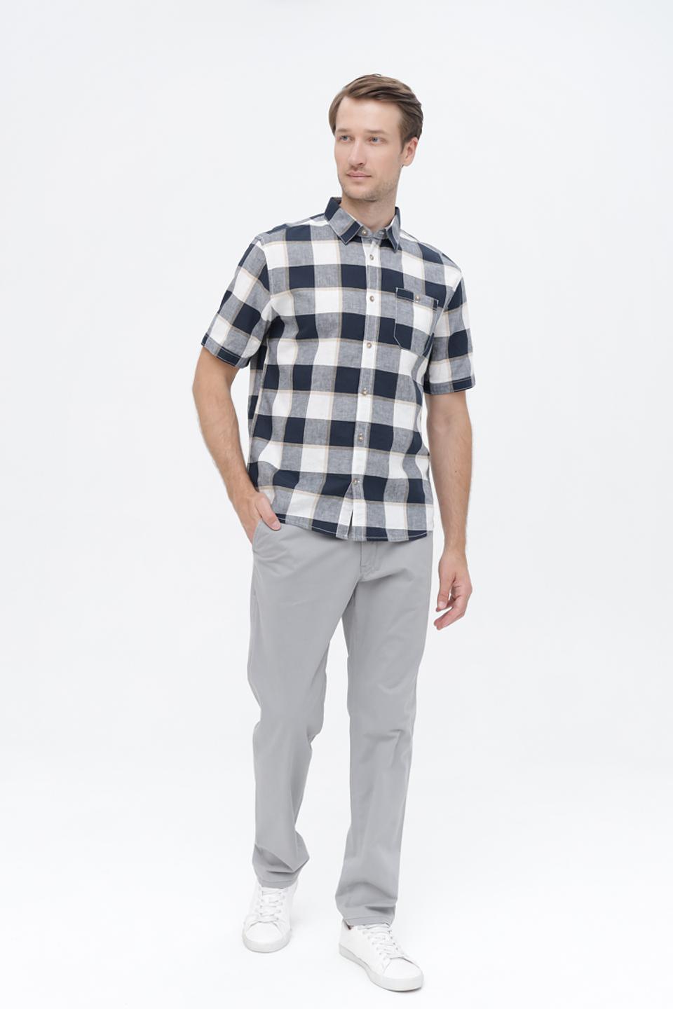 Рубашка кр Tom Tailor в клетку