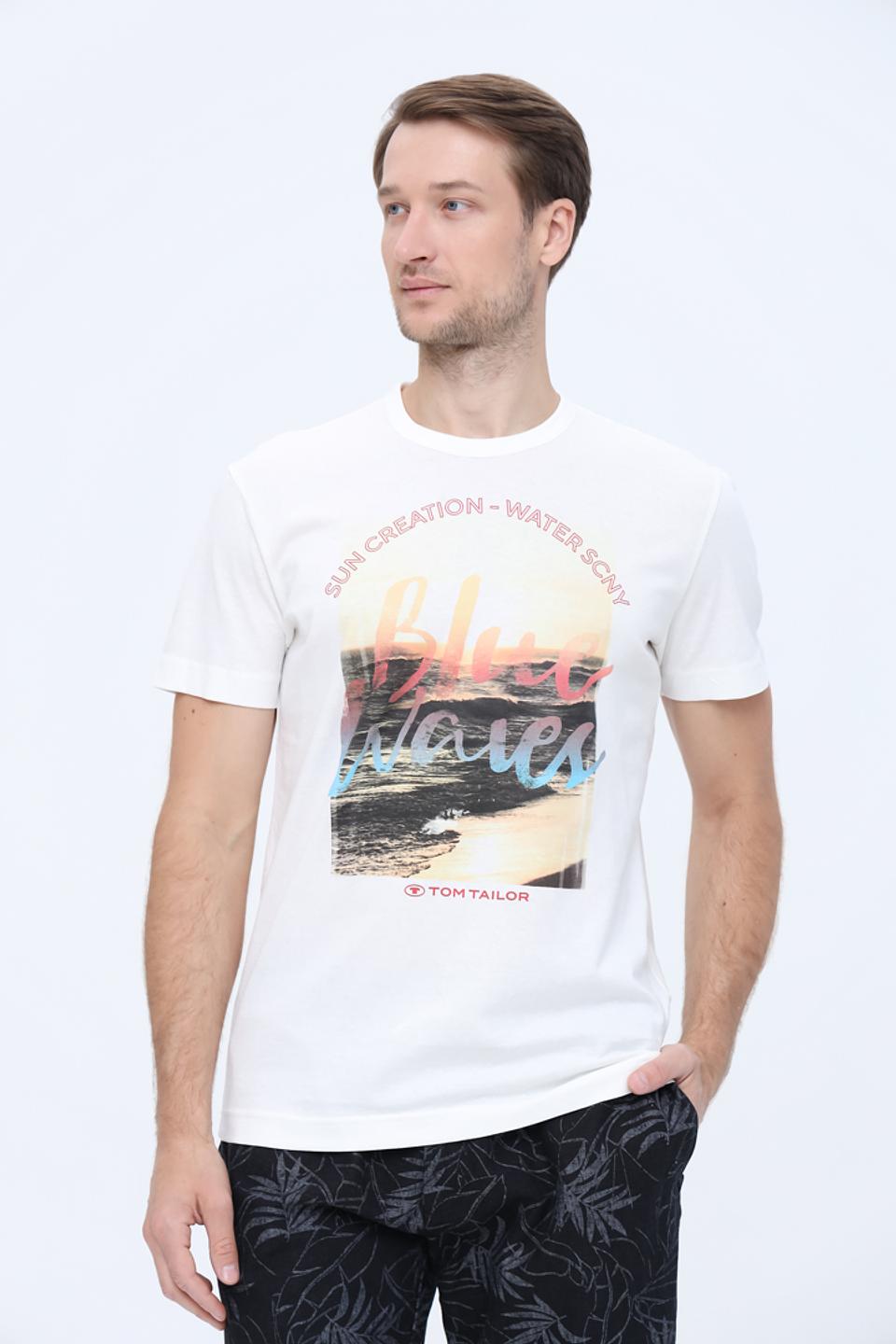 Футболка Tom Tailor с принтом