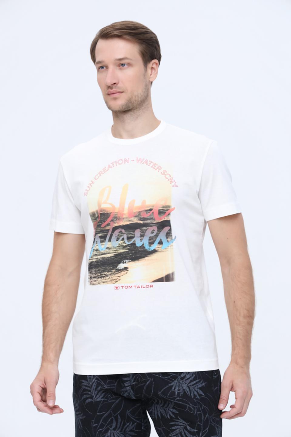 Футболка Tom Tailor с принтом