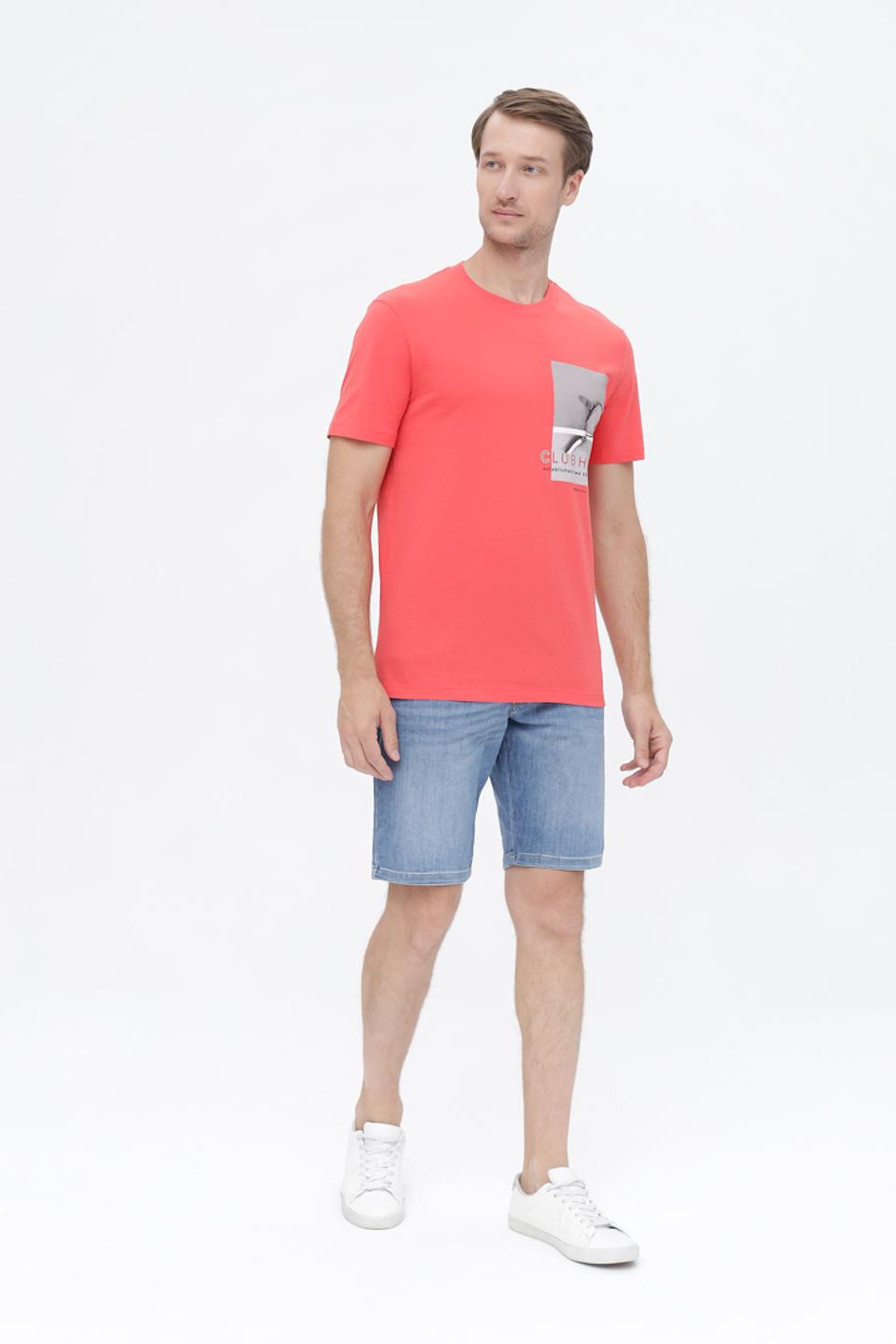 Футболка Tom Tailor с принтом корт