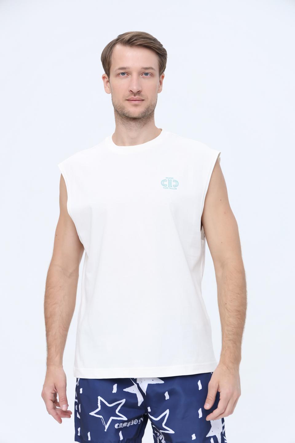 Футболка Tom Tailor denim boy белая