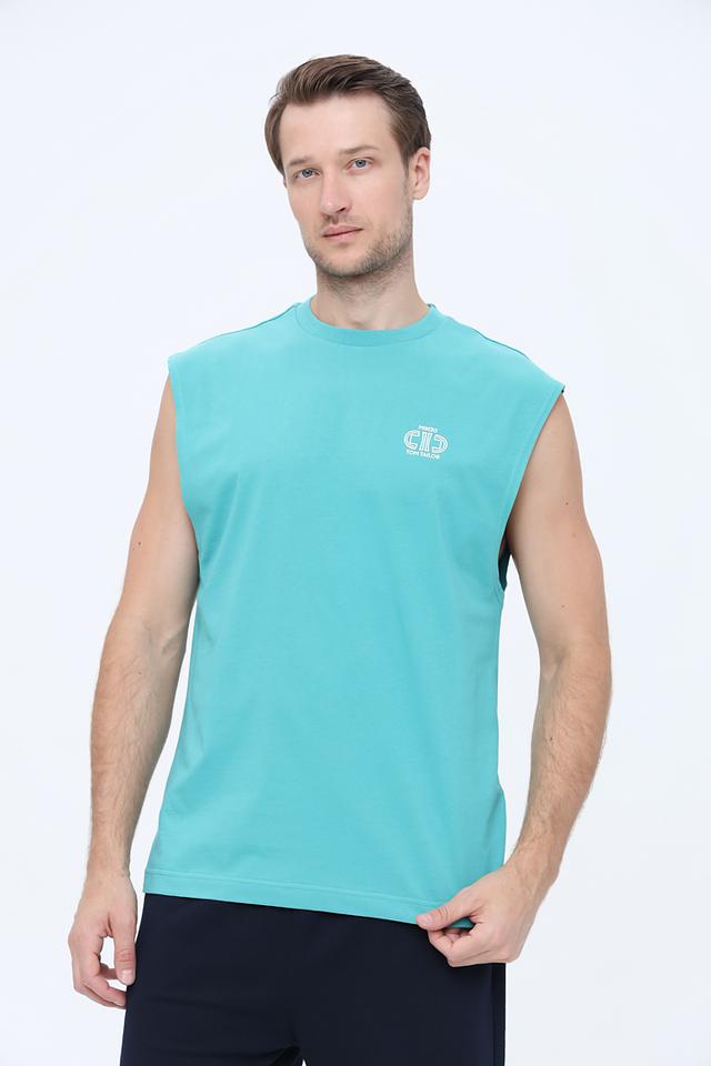 Футболка Tom Tailor denim boy бирюзовая