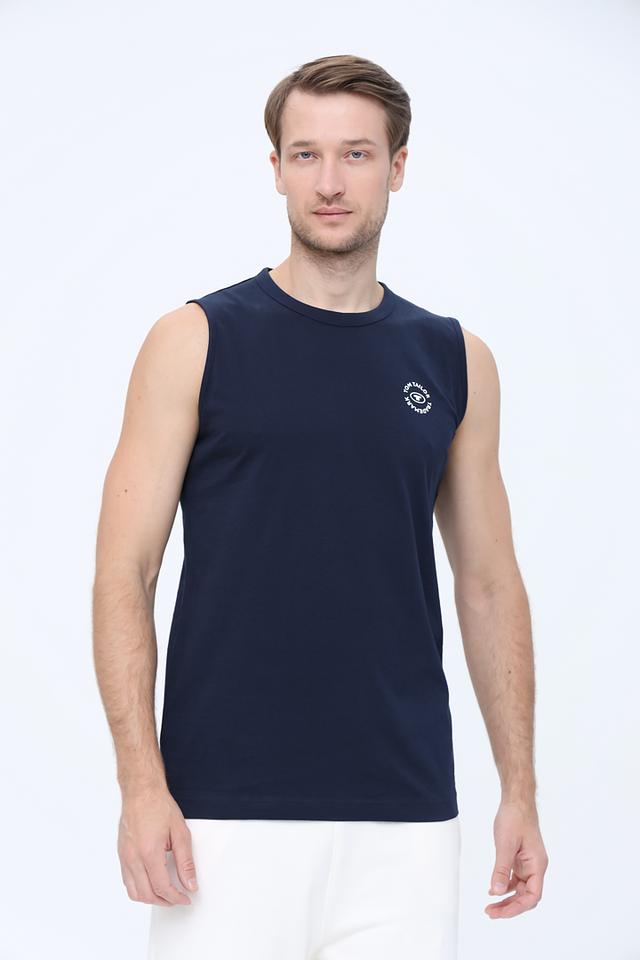 Футболка-майка Tom Tailor темно-синяя