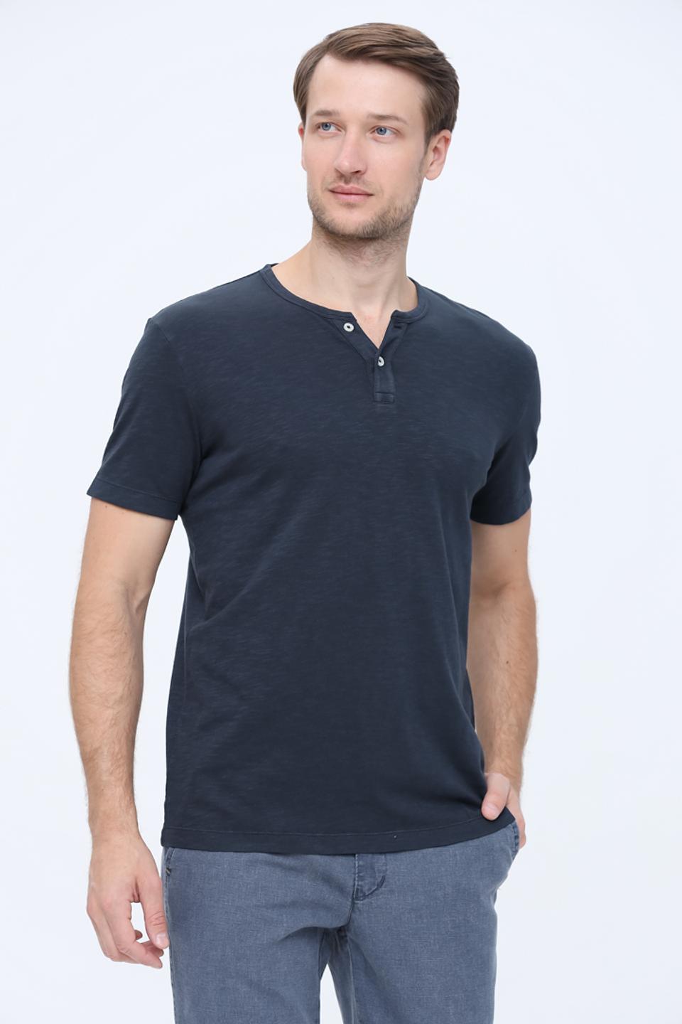 Футболка Marc O Polo темно-синяя с планкой