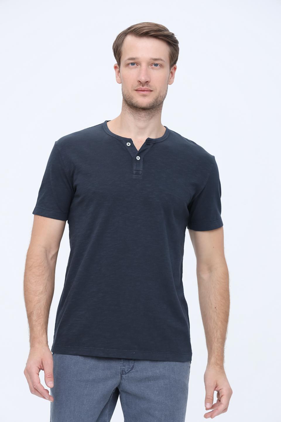 Футболка Marc O Polo темно-синяя с планкой