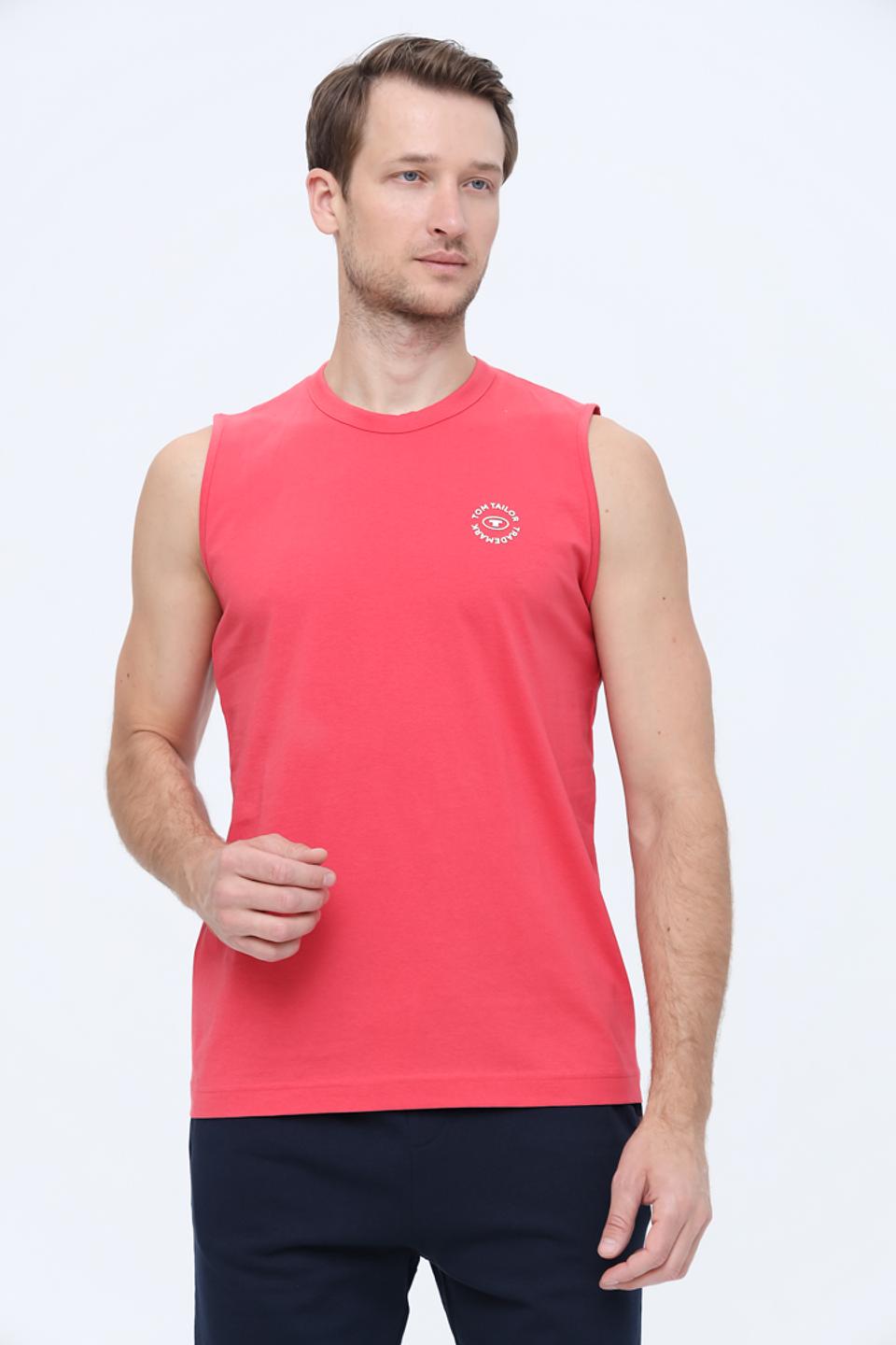 Майка Tom Tailor коралловая