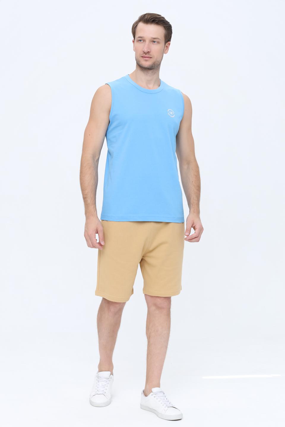 Футболка-майка Tom Tailor голубая